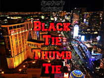 Black Tie Zip Tie Thumb Tie 2018 Version